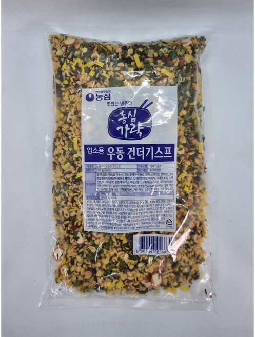 농심가락 우동건더기스프 500g, 1개