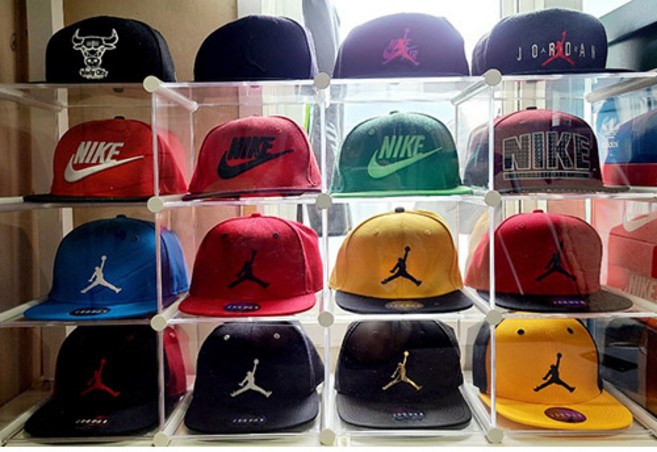 엠블럭&스페셜 모자정리대 모자케이스 모자보관함 모자진열장 야구모자 보관함 스냅백 뉴에라 수납, 엠블럭 B타입 (스냅백용), 1개