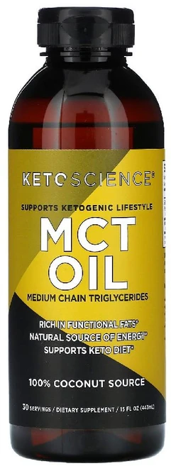 Keto Science MCT Oil 15 fl oz (443 ml), 1개, 443ml - 쿠팡