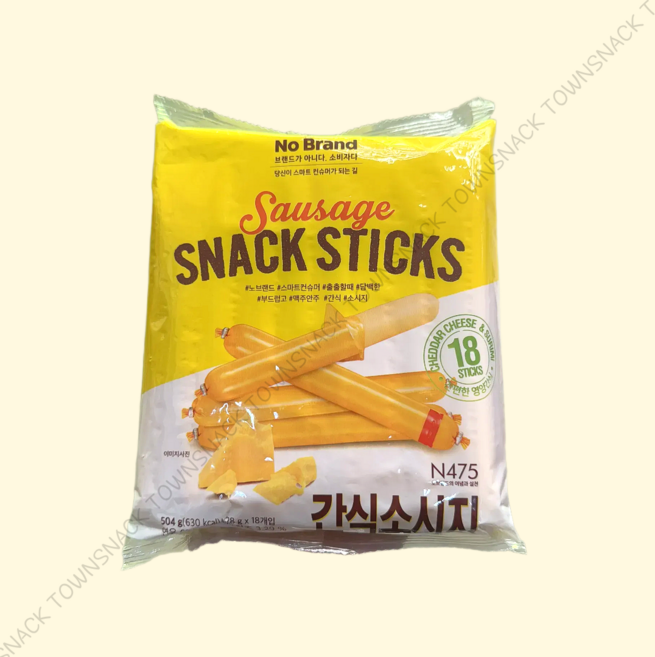 노브랜드 간식소시지 560g, 2개, 504g