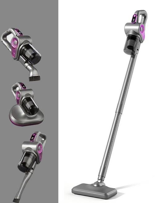 최신형 YONO 4in1 다기능 무선 청소기 핸디형 진공청소기 가정용 차량용 소형 청소기, 그레이