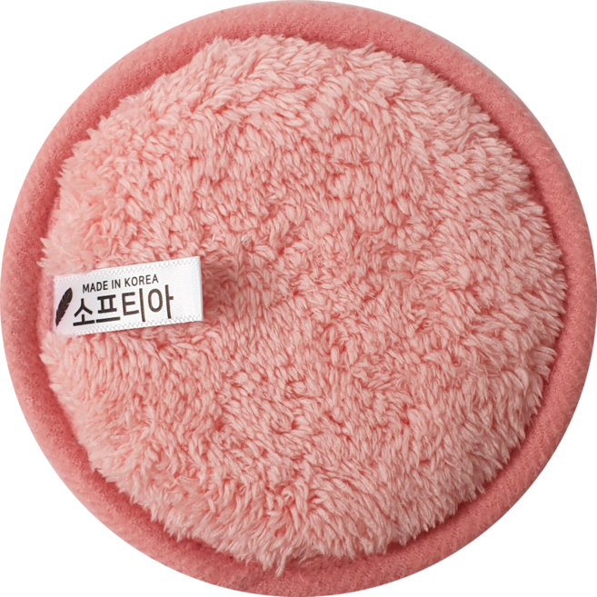 소프티아 초 극세사 클렌징 퍼프, 10개