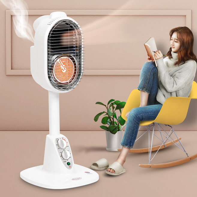 나산전기 가습형 온풍히터 NS-6600 히터온풍가습기능, 단품