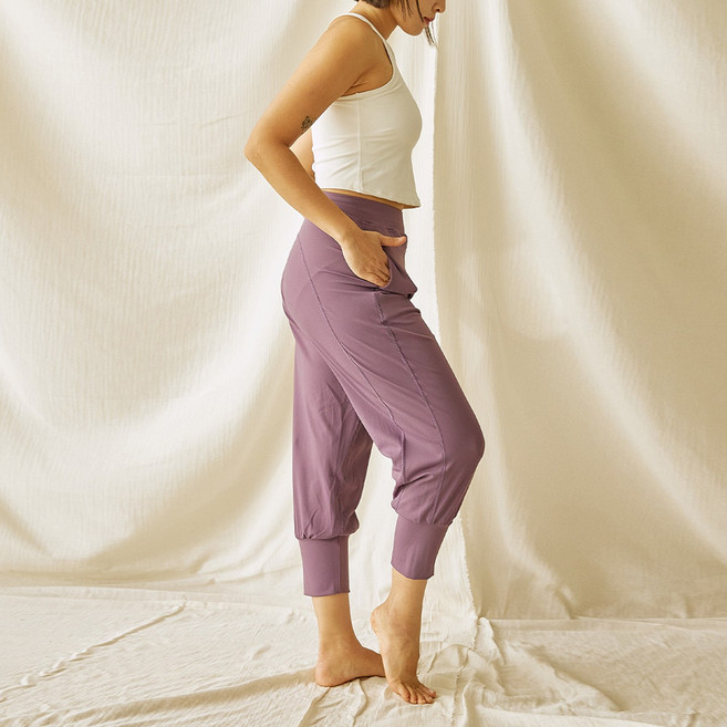 [스토리요가] 크롭 릴렉스드 레깅스 요가바지 요가레깅스