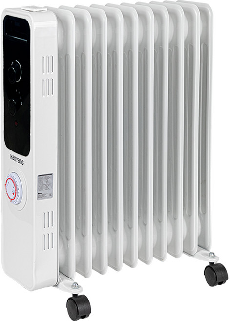 (본사공식) 한양테크 타이머 전기 라디에이터 5핀/7핀/9핀/11핀/15핀 동파방지 가정용 업소용, 타이머 라디에이터 11핀(블랙 HY-11P)