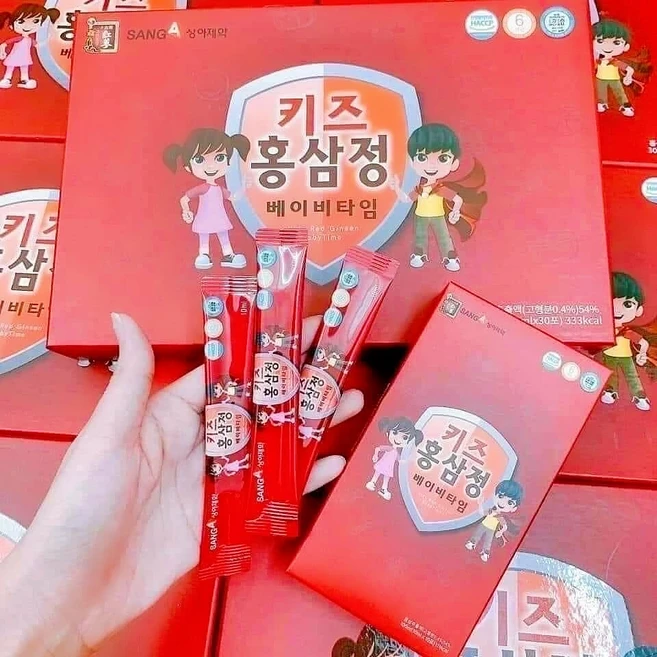 상아제약 키즈홍삼정 베이비타임 10ml 30개, 1세트 - 쿠팡