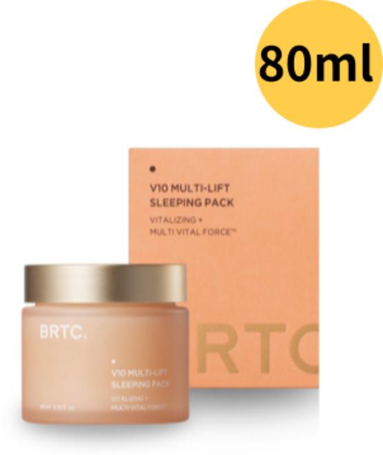 BRTC 브이텐 멀티 리프트 슬리핑 팩 80ml GM, 1개입, 1개