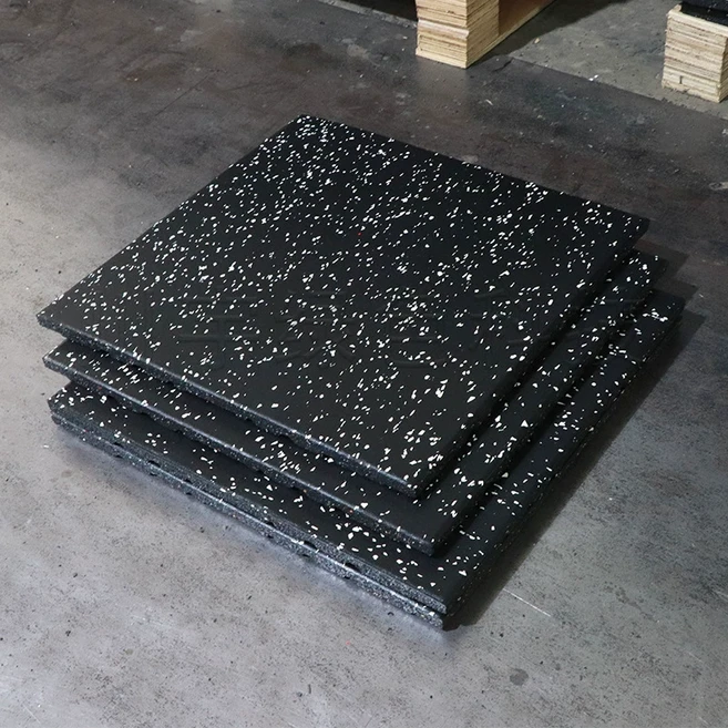 미스티 소음방지 홈짐 두꺼운 헬스매트, 3개, 블랙