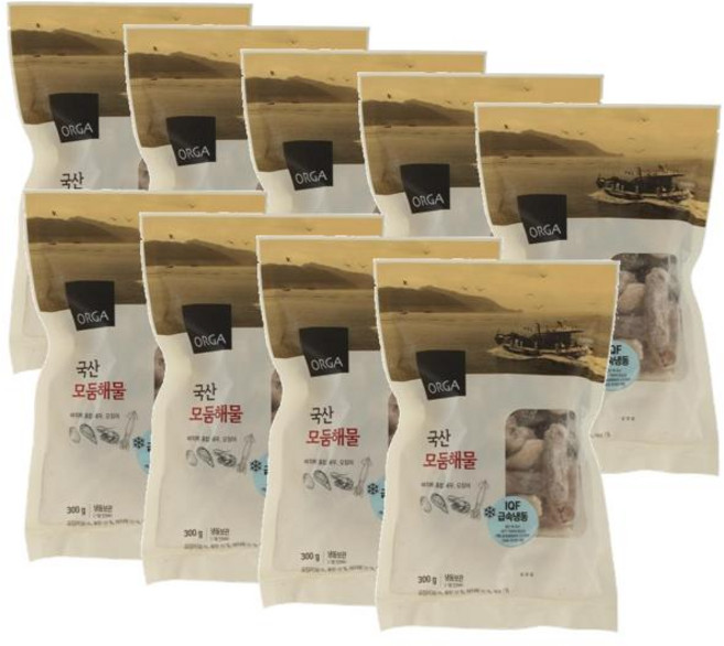 올가 국산 모둠해물, 9개