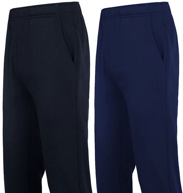 노블진 1+1 따뜻한 보온 MC 고무줄 겨울운동복바지 남성 밴딩바지 운동복 헬스복 런닝복 츄리닝 하의