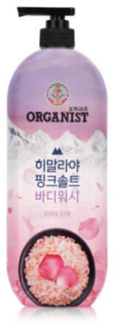 엘라스틴오가니스트 오가니스트 히말라야 핑크솔트 풍성한 거품 산뜻한 바디워시 900g 로즈향, 단일구성, 1개