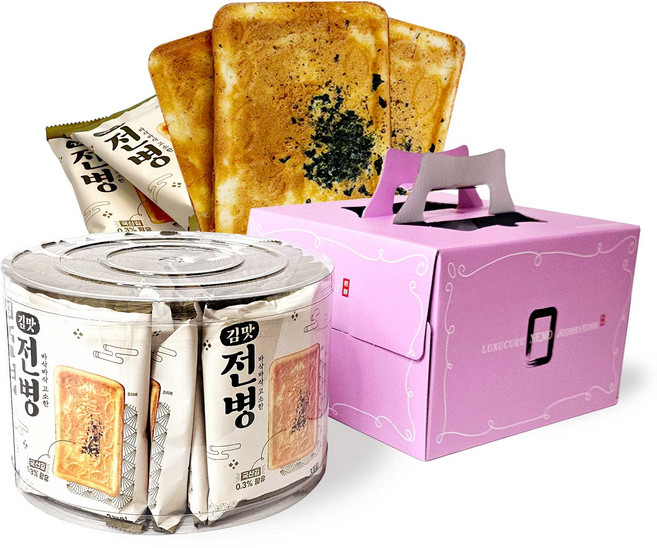 르느쿠루 네모전병 선물세트, 1세트, 600g