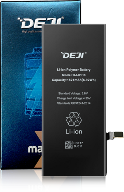 DEJI 아이폰8 배터리 (iPhone 8 Battery) 표준용량 (수리키트 미포함) 뎃지 아이폰배터리 - DEJI한국총판, 아이폰8 (표준용량), 수리키트 미포함