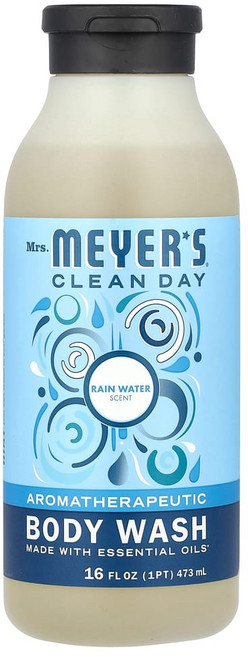 미세스메이어클린데이 바디 워시 레인 워터 473ml(16fl oz), 1개