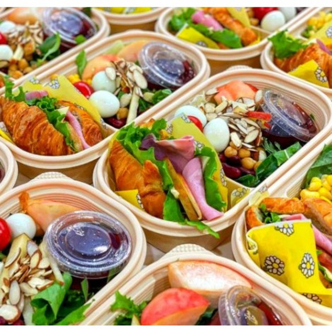 [주2회] 샐러드 정기배송 다이어트 식단 야채 도시락 구독 배달 새벽 배송 [원산지:상세설명에 표시], 1주, 주2회, 월금