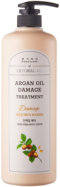 댕기머리 허벌 아르간 트리트먼트, 1L, 1개