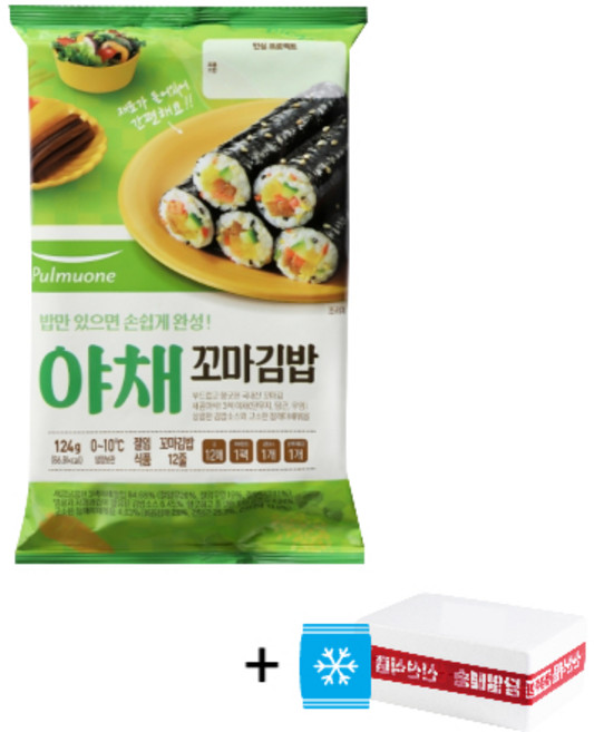 [홈플러스]풀무원_꼬마김밥세트_124G, 124g, 1개