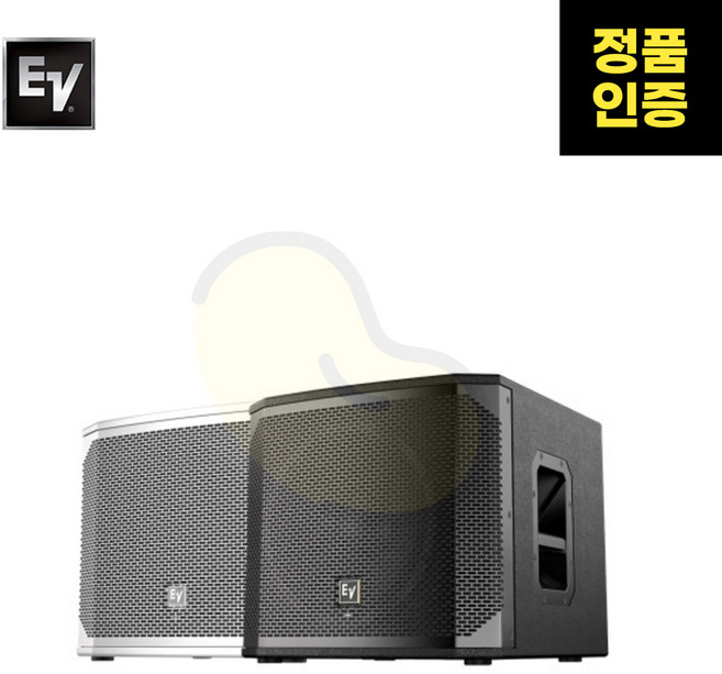 EV(이브이) ELX200-12S 포터블 패시브 서브우퍼 스피커, 블랙
