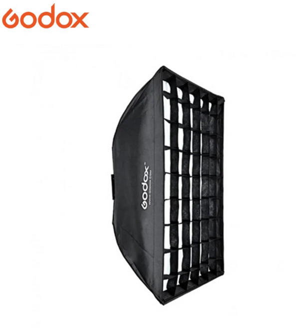 GODOX 고독스 SB-FW6090 / 60x90cm 보웬스 마운트 허니컴 그리드 조명 직사각 소프트박스, 1개