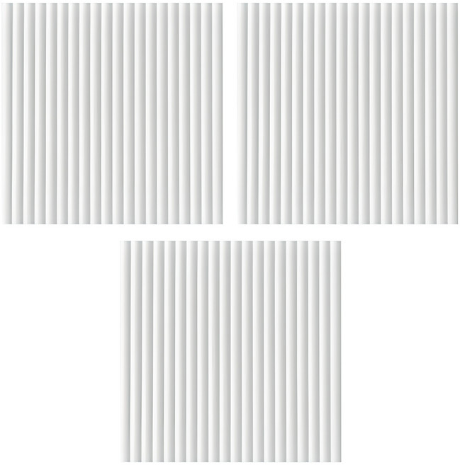 아리코 접착식 템바보드 3p, 화이트