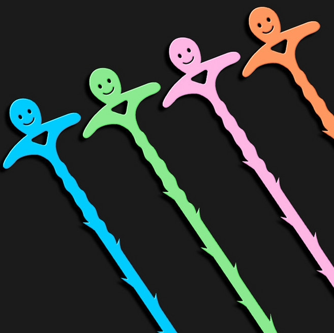 [오소사소] 배수구 이물질 뚫음 세면대 싱크대 막힘 제거 집게 4P 한세트