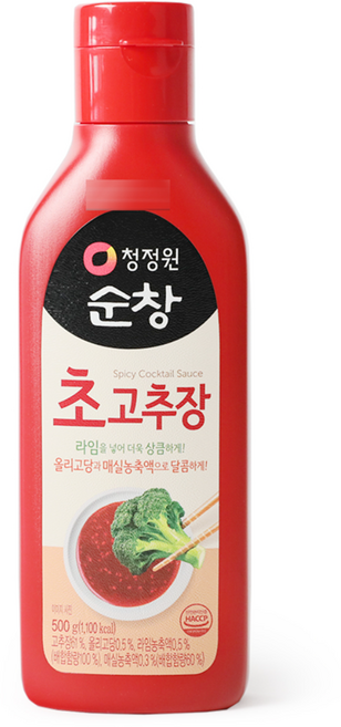 청정원 순창 초고추장, 500g, 4개