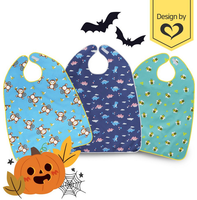 더해피 할로윈 벨크로형 망토 핸드메이드 행사 축제 파티 코스튬 망또 의상