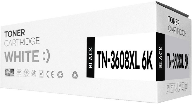 TN-3608XL 대용량 호환 토너, 1개, 검정