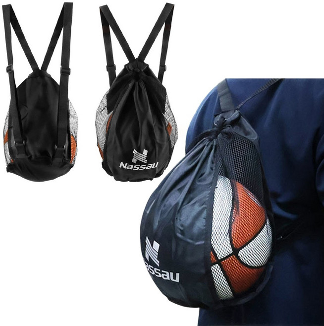 낫소 배낭형 볼 가방 공 신발 라켓 의류 스포츠용품 다용도 수납 주머니, 1개