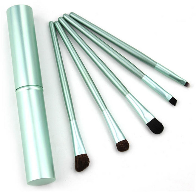 토니모리 메이크업 브러쉬 5종 세트 혼합색상, 1개, 그린