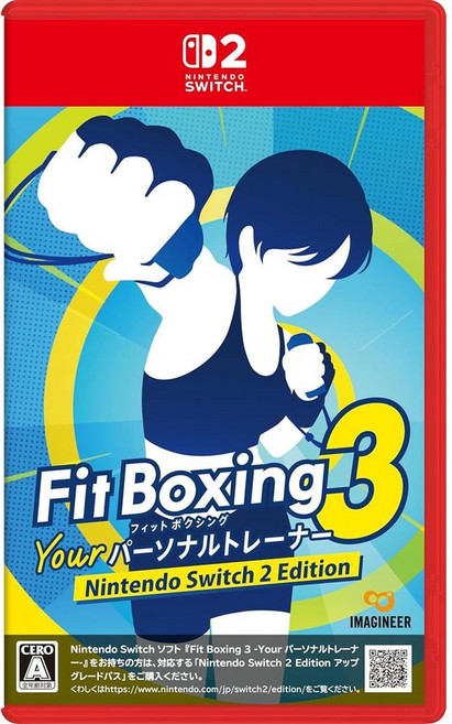 Switch2 健身拳擊3 Your Personal Trainer Nintendo Switch 2 Edition 中文版, 中文封面 中文版