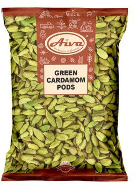 AIVA - 그린 카다멈 꼬투리 100gm AIVA - GREEN CARDAMOM PODS 100gm, 1개, 100g