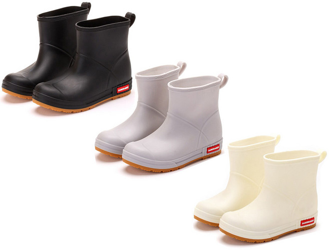 도매짱 샘스레이버 여성장화 레인부츠 패션 장화 반장화 방수 고무 여자 주니어 발목 레인슈즈 (domejjang)