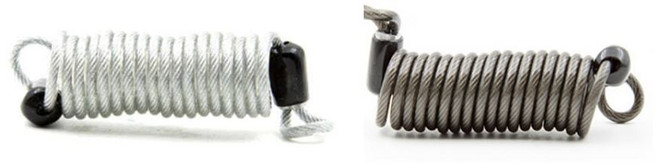 다용도 컬러 고탄력 와이어 스프링 1M DD-10072 shn*60547ES, 실버, 1개