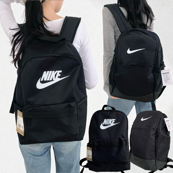 나이키 책가방 고학년 가방 블랙 여행용 백팩 DC DH Believe