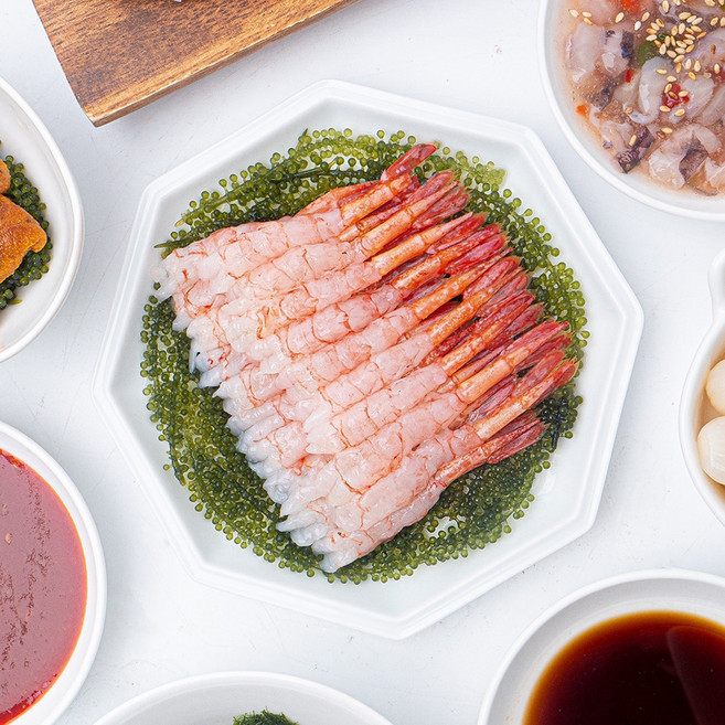 훈훈수산 달큰 탱글한 손질 단새우 회 초밥용, 3개, 20미(60g)