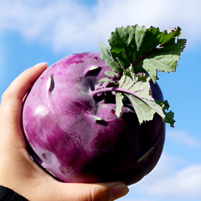 [제주직송] 콜라비 아삭달콤 해풍맞은 제주콜라비 콜리브리, 1박스, 2kg