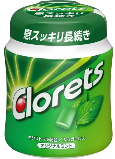 몬델리즈 재팬 클로레츠 XP 오리지널 민트 병 140g 껌과자 1개입 106784, 1개 - 쿠팡