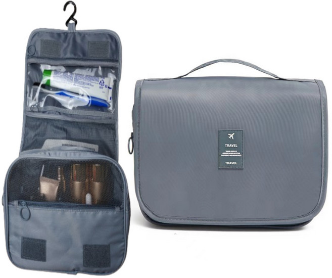 해피엘라 여행용 세면 파우치 가방 방수 화장품 트래블백 세면도구 정리 워시백