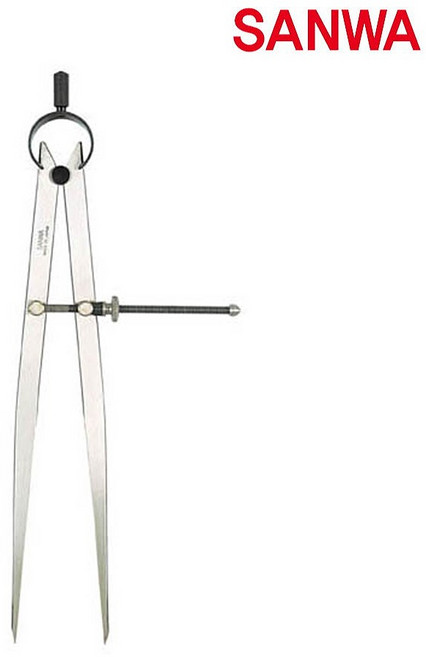 산와 디바이더 SD-4 (100MM) 컴퍼스 탄소강 측정, 1개