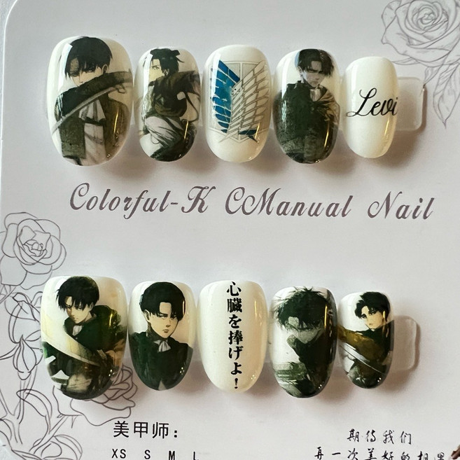 Colorful-K 進擊的巨人里維主題穿戴甲, 1個, 1.