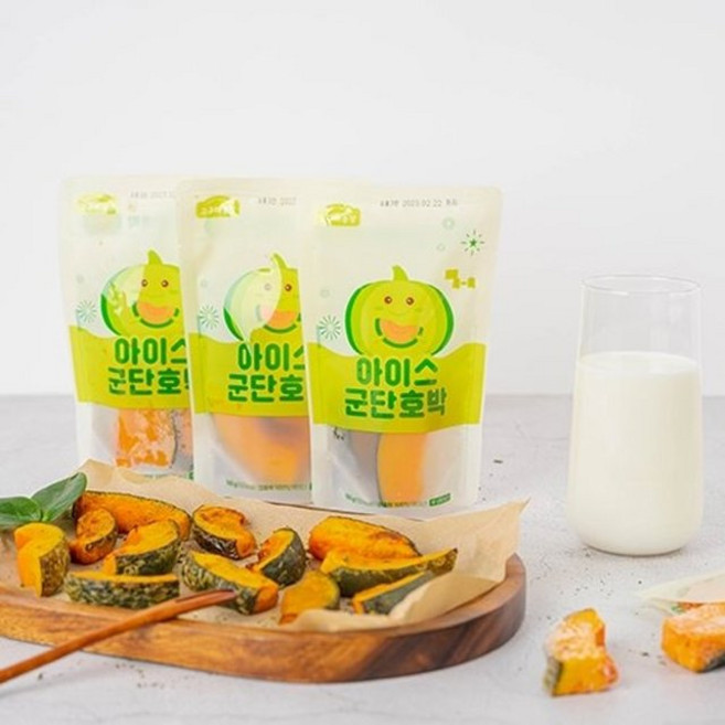 [쇼핑엔티] 고구마농장 아이스 군단호박 100g 20개, 없음