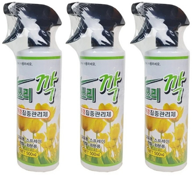 모두다 싹쓰리깍 종합 식물 관리제 깍지벌레 살충, 500ml, 3개