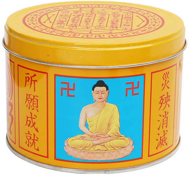 부정풀이 부정쑥 (깡통형) 이사풀이 부정태우는 쑥 쑥향 불교, 1개, 깡통형