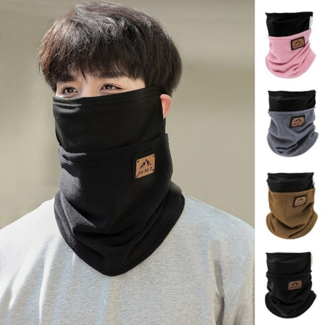 기타 남성 여성 겨울 외출 이어홀 귀걸이 마스크 넥워머