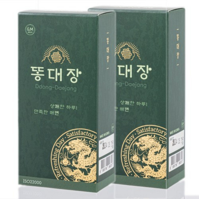 똥대장 발효식이섬유 2g, 40g, 1개