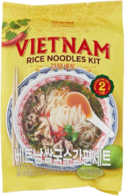 노브랜드 베트남쌀국수간편세트, 202g, 2개
