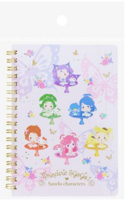 선스타 문구Sun-Star Stationery 산리오 캐릭터 노트 링 노트 B6 Yes 프리큐어