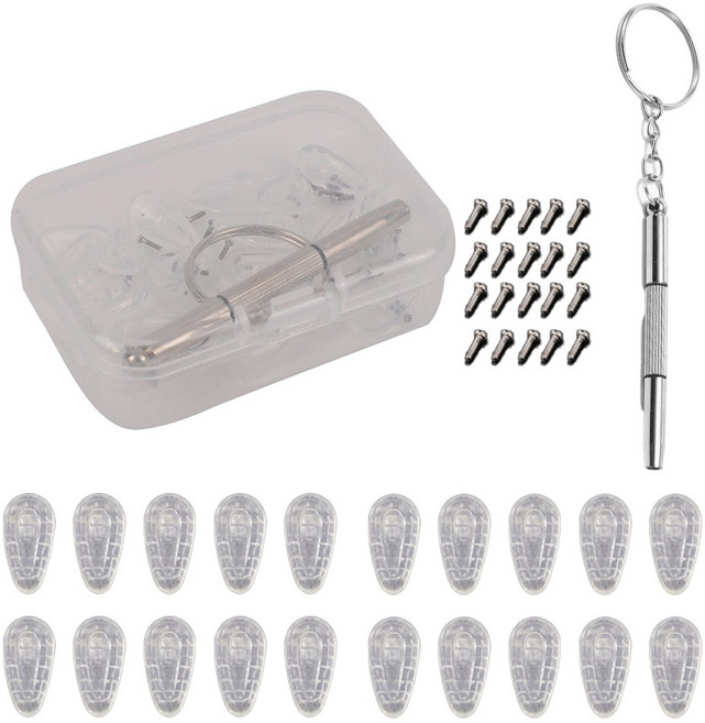 에어 실리콘 안경 코받침 코패드 키트