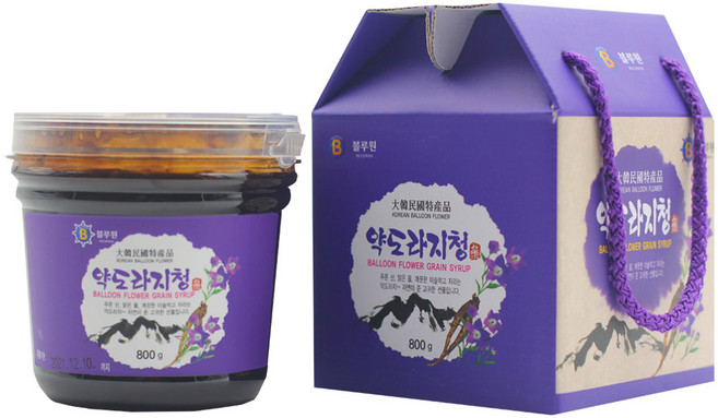 약 도라지청 2박스 도라지효능 국내산100% 액상차, 800g, 1개입, 2개